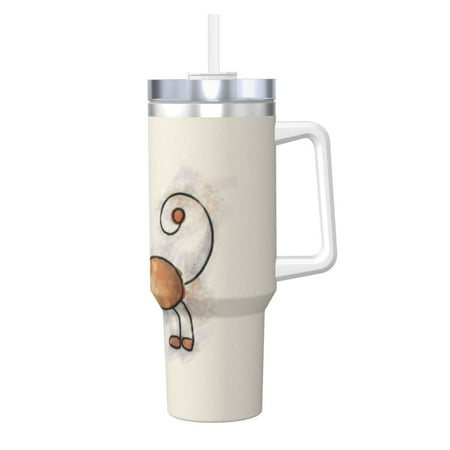 Fuzoiu Brown Cat Cartoon Print 40OZ Ice Bully Stainless Steel Insulated Cup with Handle and Straw - Perfect for Travel and Sports
Fuzoiu Brown Cat Cartoon Print 40OZ Ice Bully Stainless Steel Insulated Cup with Handle and Straw - Perfect for Travel and Sports