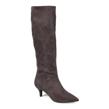 JOURNEE COLLECTION Womens Gray Cushioned Vellia Pointed Toe Kitten Heel Slip On Dress Boots 9.5 M
JOURNEE COLLECTION Womens Gray Cushioned Vellia Pointed Toe Kitten Heel Slip On Dress Boots 9.5 M
