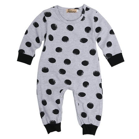 Baby Boys Girls Dot Jumpsuit Long Sleeve Fall Winter Romper One-piece Clothes Bodysuit
Baby Boys Girls Dot Jumpsuit Long Sleeve Fall Winter Romper One-piece Clothes Bodysuit