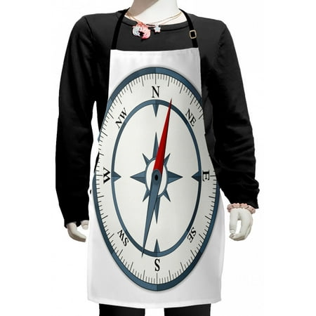 Compass Kids Apron Minimalist Design Compass with Windrose Finding Your Way on the Sea Navigation Boys Girls Apron Bib with Adjustable Ties for Cooking Baking Painting Slate Blue Red by Ambesonne
Compass Kids Apron Minimalist Design Compass with Windrose Finding Your Way on the Sea Navigation Boys Girls Apron Bib with Adjustable Ties for Cooking Baking Painting Slate Blue Red by Ambesonne