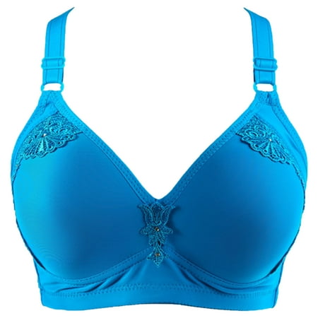 wendunide lingerie for women Women Fashion Solid Bra Wire Free Underwear One-Piece Bra Everyday Underwear Blue 85
wendunide lingerie for women Women Fashion Solid Bra Wire Free Underwear One-Piece Bra Everyday Underwear Blue 85