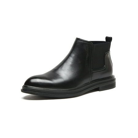 Tenmix Men Chelsea Boot Pull On Dress Bootie Pointed Toe Ankle Boots Elastic Winter Shoes Outdoor Comfort Breathable Casual Shoe Plush Lining Black 7.5
Tenmix Men Chelsea Boot Pull On Dress Bootie Pointed Toe Ankle Boots Elastic Winter Shoes Outdoor Comfort Breathable Casual Shoe Plush Lining Black 7.5