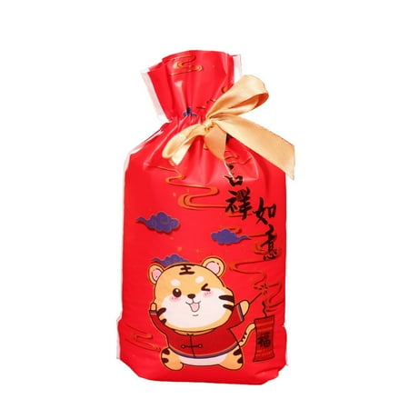 50pcs 2022 Chinese New Year Candy Bag Plastic Drawstring Gift Treat Bags for Birthday Party Snack Wrapping Packaging
50pcs 2022 Chinese New Year Candy Bag Plastic Drawstring Gift Treat Bags for Birthday Party Snack Wrapping Packaging