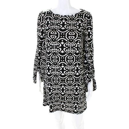 Pre-owned|Laundry by Shelli Segal Womens Abstract Print Shift Dress Black White Size 0
Pre-owned|Laundry by Shelli Segal Womens Abstract Print Shift Dress Black White Size 0