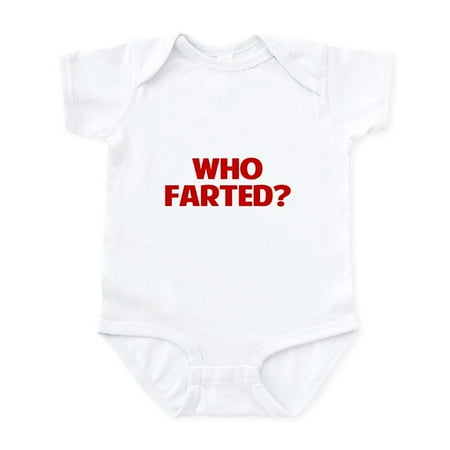 CafePress - Who Farted Body Suit - Baby Light Bodysuit Size Newborn - 24 Months
CafePress - Who Farted Body Suit - Baby Light Bodysuit Size Newborn - 24 Months