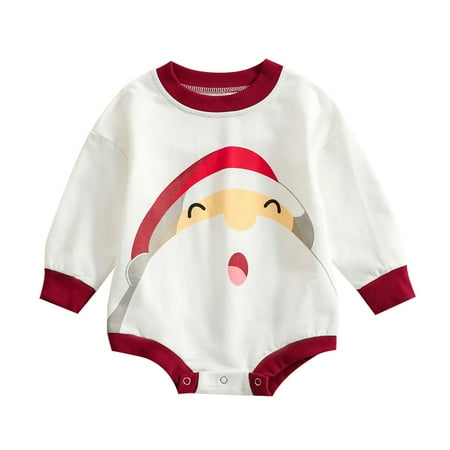 Onesie Baby Jumpsuit Boys Girls Christmas Long Sleeve Santa Prints Pullover Romper Sweatshirt Bodysuits Clothes Kid Child Fashion Baby jumpsuits
Onesie Baby Jumpsuit Boys Girls Christmas Long Sleeve Santa Prints Pullover Romper Sweatshirt Bodysuits Clothes Kid Child Fashion Baby jumpsuits