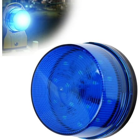 Yazoeiaing 12V Blue Alarm Signal Blue LED Strobe Beacon Alarm Flashing Light without Sound Explosion-proof Can be Used in the Field for Home Security Alarm System A1J-2027 
Yazoeiaing 12V Blue Alarm Signal Blue LED Strobe Beacon Alarm Flashing Light without Sound Explosion-proof Can be Used in the Field for Home Security Alarm System A1J-2027