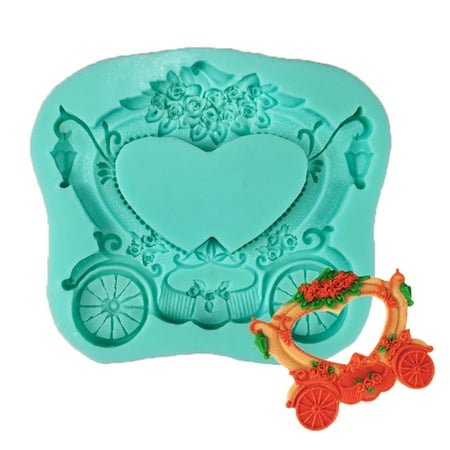 DIY Carriage Cinderella Silicone Molds For Cake Chocolate Fondant Mold Sports Racing Cars Soap Mould Clay Baking Tools
DIY Carriage Cinderella Silicone Molds For Cake Chocolate Fondant Mold Sports Racing Cars Soap Mould Clay Baking Tools