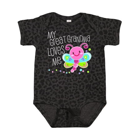 Inktastic My Great Grandma Loves Me- Cute Dragonfly Gift Baby Boy or Baby Girl Bodysuit
Inktastic My Great Grandma Loves Me- Cute Dragonfly Gift Baby Boy or Baby Girl Bodysuit