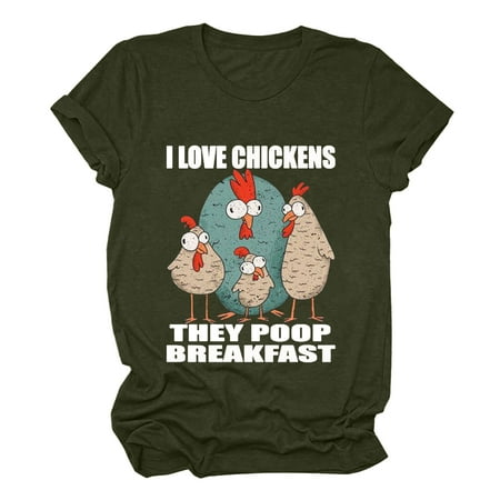 Womens Work Tops Short Sleeve Out Blouse Farmer Funny Letter Print Shirt T-Shirt Tops Victorian Blouse Army Green XL
Womens Work Tops Short Sleeve Out Blouse Farmer Funny Letter Print Shirt T-Shirt Tops Victorian Blouse Army Green XL
