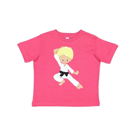 Inktastic Karate Boy Cute Boy Black Belt Blond Hair Gift Toddler Boy Girl T-Shirt
Inktastic Karate Boy Cute Boy Black Belt Blond Hair Gift Toddler Boy Girl T-Shirt