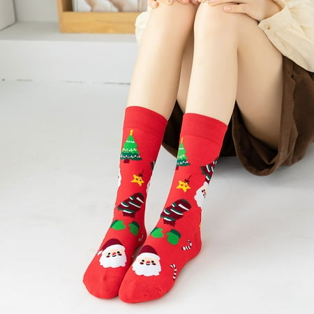 10 pair Christmas Print Christmas Gift Medium Stockings For Men And Women Warm And Thick In Autumn And Winter Color Random
10 pair Christmas Print Christmas Gift Medium Stockings For Men And Women Warm And Thick In Autumn And Winter Color Random