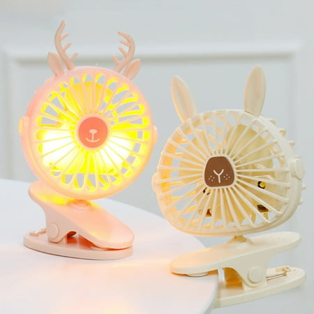 Bluethy Cute Animal Portable USB Rechargeable LED Light Summer Clip Cooling Fan Cooler
Bluethy Cute Animal Portable USB Rechargeable LED Light Summer Clip Cooling Fan Cooler