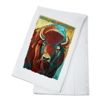 Boulder Colorado Vivid Bison (100% Cotton Tea Towel Decorative Hand Towel Kitchen and Home)
Boulder Colorado Vivid Bison (100% Cotton Tea Towel Decorative Hand Towel Kitchen and Home)