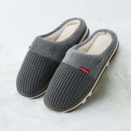 Gubotare Mens Slippers Men s Furry Faux Fur Slippers Cozy Memory Foam House Slippers Soft Comfy Flat Slide Sandals Indoor Outdoor Gray 10.5
Gubotare Mens Slippers Men s Furry Faux Fur Slippers Cozy Memory Foam House Slippers Soft Comfy Flat Slide Sandals Indoor Outdoor Gray 10.5