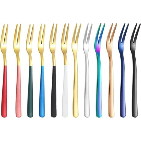Stainless Steel Fruit Fork Dessert Fork Cake Fork Salad Fork Appetizer Fork Tasting Fork Premium Food Cutlery Kitchen Supplies 12 Pack
Stainless Steel Fruit Fork Dessert Fork Cake Fork Salad Fork Appetizer Fork Tasting Fork Premium Food Cutlery Kitchen Supplies 12 Pack