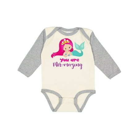 Inktastic You Are Mermazing Mermaid With Pink Hair Gift Baby Girl Long Sleeve Bodysuit
Inktastic You Are Mermazing Mermaid With Pink Hair Gift Baby Girl Long Sleeve Bodysuit