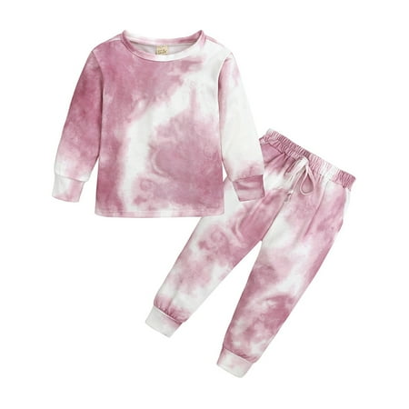 Hunpta Kids Toddler Boy Girls Clothes Sports Casual Tie Dye Prints Long Sleeves Sweartershirt Elastic Waist Pants Set Outfit
Hunpta Kids Toddler Boy Girls Clothes Sports Casual Tie Dye Prints Long Sleeves Sweartershirt Elastic Waist Pants Set Outfit