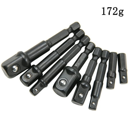 8-piece Set Of Electric Screw Wind Batch Conversion Joint Transfer Rod 1/2 Screwdriver Square Head 3/8 1/4 Hexagonal Rod
8-piece Set Of Electric Screw Wind Batch Conversion Joint Transfer Rod 1/2 Screwdriver Square Head 3/8 1/4 Hexagonal Rod