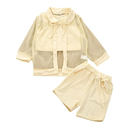 HIBRO Summer Three Quarter Sleeve Lapel With Solid Color Vest Shorts For Small And Medium Sized Girls Three Piece Set Girls 3 Piece Set Girls 14 Outfits
HIBRO Summer Three Quarter Sleeve Lapel With Solid Color Vest Shorts For Small And Medium Sized Girls Three Piece Set Girls 3 Piece Set Girls 14 Outfits