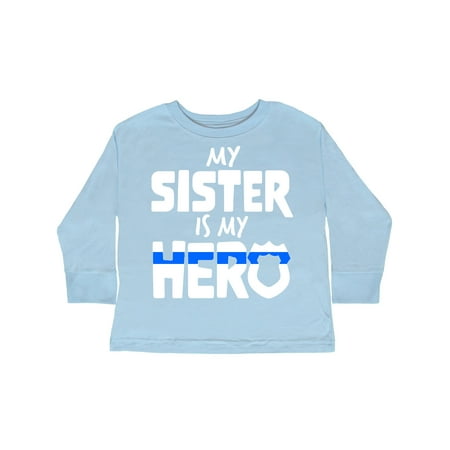 Inktastic My Sister is my Hero Police Officer Family Gift Toddler Boy or Toddler Girl Long Sleeve T-Shirt
Inktastic My Sister is my Hero Police Officer Family Gift Toddler Boy or Toddler Girl Long Sleeve T-Shirt