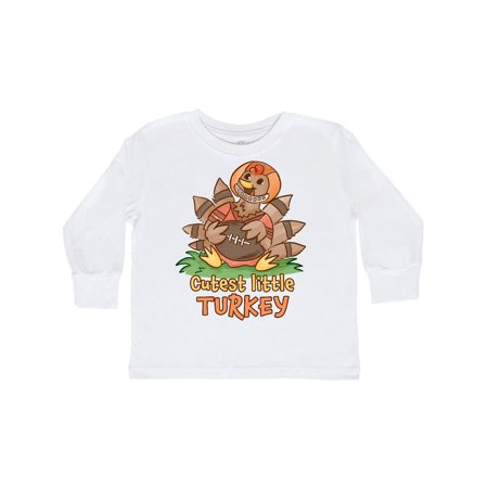 Inktastic Thanksgiving Cutest Little Turkey with Football Gift Toddler Boy or Toddler Girl Long Sleeve T-Shirt
Inktastic Thanksgiving Cutest Little Turkey with Football Gift Toddler Boy or Toddler Girl Long Sleeve T-Shirt