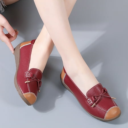 Women‘s Bow Tie Flat Loafers Colorblock Non Slip Round Toe Shoes Casual Slip On Shoes
Women‘s Bow Tie Flat Loafers Colorblock Non Slip Round Toe Shoes Casual Slip On Shoes