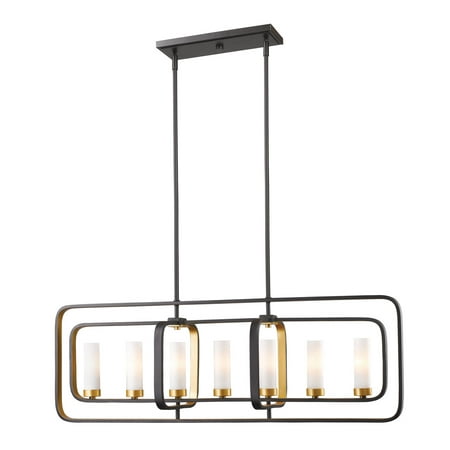 Island Lighting 7 Light With Bronze Gold Finish Steel Candelabra Base Bulb 10 inch 420 Watts
Island Lighting 7 Light With Bronze Gold Finish Steel Candelabra Base Bulb 10 inch 420 Watts