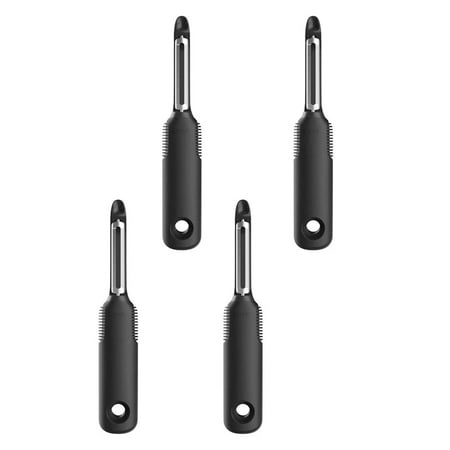 Vervmczn Stainless Steel Non- Kitchen Fruit and Vegetable Swivel Peeler Accessory Black (4 Pack)
Vervmczn Stainless Steel Non- Kitchen Fruit and Vegetable Swivel Peeler Accessory Black (4 Pack)