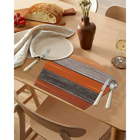 Happy Easter Bunny Tail Egg Indoor Placemats Set of 6 Farmhouse Rustic Wood Non-Slip/Wipe Clean Linen Dining Table Mat Set Heat-Resistant Table Liner For Holiday/Party/Outdoor Table Decoration
Happy Easter Bunny Tail Egg Indoor Placemats Set of 6 Farmhouse Rustic Wood Non-Slip/Wipe Clean Linen Dining Table Mat Set Heat-Resistant Table Liner For Holiday/Party/Outdoor Table Decoration