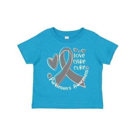 Inktastic Love Care Cure Parkinson s Awareness with Gray Ribbon Gift Toddler Boy or Toddler Girl T-Shirt
Inktastic Love Care Cure Parkinson s Awareness with Gray Ribbon Gift Toddler Boy or Toddler Girl T-Shirt