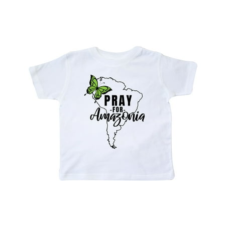 Inktastic Pray for Amazonia South America Silhouette with Butterfly Gift Toddler Boy or Toddler Girl T-Shirt
Inktastic Pray for Amazonia South America Silhouette with Butterfly Gift Toddler Boy or Toddler Girl T-Shirt