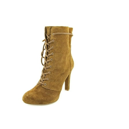 INC International Concepts Womens Bisquit Suede Closed Toe Ankle Platform Boots