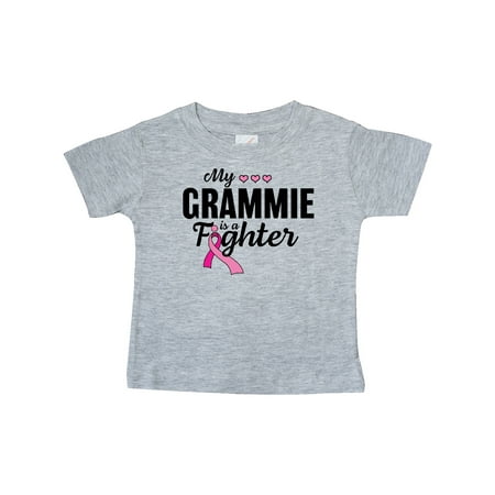 Inktastic Breast Cancer Awareness My Grammie is a Fighter Gift Baby Boy or Baby Girl T-Shirt
Inktastic Breast Cancer Awareness My Grammie is a Fighter Gift Baby Boy or Baby Girl T-Shirt