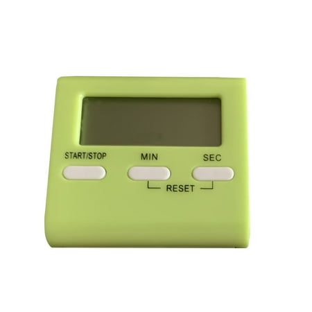 2PCS Digital Timer Kitchen Baking Cooking Countdown Timing Device LCD Display Loud Alarm Timer Green
2PCS Digital Timer Kitchen Baking Cooking Countdown Timing Device LCD Display Loud Alarm Timer Green