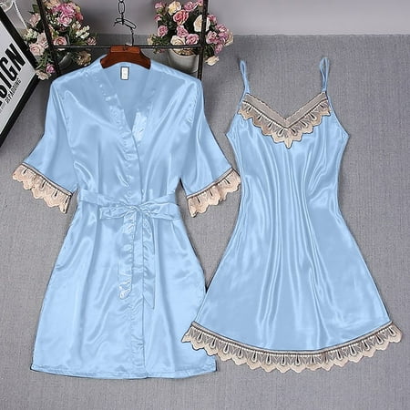 2-Piece Women Sexy Garter Lingerie Set Robes Lace Bodysuit Deep-V Neck Underwear Light blue L
2-Piece Women Sexy Garter Lingerie Set Robes Lace Bodysuit Deep-V Neck Underwear Light blue L
