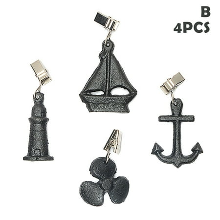Ameiqe 4-Piece Iron Clip Pendant Table Cloth Weights Cast Animal Retro Weight for Table Cloth Garden Table Tablecloth Weights(B)
Ameiqe 4-Piece Iron Clip Pendant Table Cloth Weights Cast Animal Retro Weight for Table Cloth Garden Table Tablecloth Weights(B)