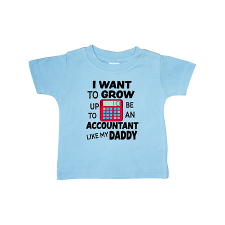 Inktastic I Want To Grow up To Be An Accountant Like My Daddy Gift Baby Boy or Baby Girl T-Shirt
Inktastic I Want To Grow up To Be An Accountant Like My Daddy Gift Baby Boy or Baby Girl T-Shirt