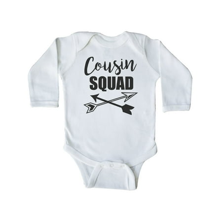 Inktastic Cousin Squad with Arrows Gift Baby Boy or Baby Girl Long Sleeve Bodysuit
Inktastic Cousin Squad with Arrows Gift Baby Boy or Baby Girl Long Sleeve Bodysuit