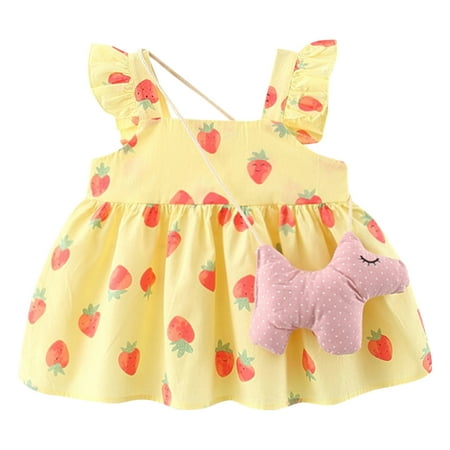 Toddler Girls Sleeveless Sundress Floral Prints Dress Princess Dress Clothes for 18-24 Months
Toddler Girls Sleeveless Sundress Floral Prints Dress Princess Dress Clothes for 18-24 Months