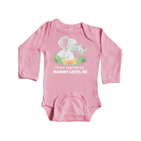 Inktastic I ll Never Forget That my Mommy Loves Me Cute Elephants Gift Baby Boy or Baby Girl Long Sleeve Bodysuit
Inktastic I ll Never Forget That my Mommy Loves Me Cute Elephants Gift Baby Boy or Baby Girl Long Sleeve Bodysuit