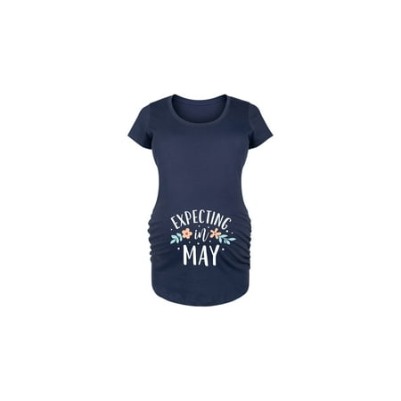 Bloom Maternity - Expecting In May - Maternity Scoop Neck T-Shirt
Bloom Maternity - Expecting In May - Maternity Scoop Neck T-Shirt