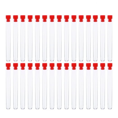 60Pcs 13.6cm Plastic Clear Test Tube with Lid for Scientific Experiments Party Candy Storage
60Pcs 13.6cm Plastic Clear Test Tube with Lid for Scientific Experiments Party Candy Storage