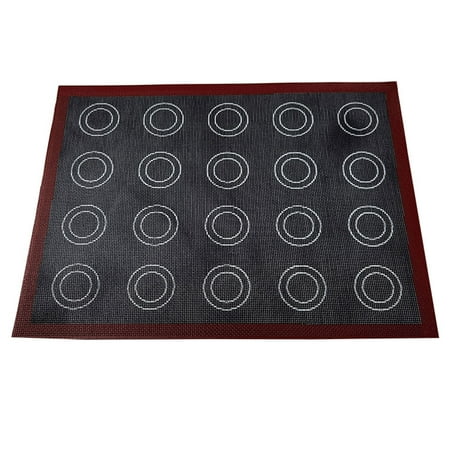 RUNWIN Silicone Baking Mat Non-Stick Macaroon Baking Sheet Reusable & Nonstick Bakeware Mats for for Macarons Cake Bread and Pastry Making Q72
RUNWIN Silicone Baking Mat Non-Stick Macaroon Baking Sheet Reusable & Nonstick Bakeware Mats for for Macarons Cake Bread and Pastry Making Q72