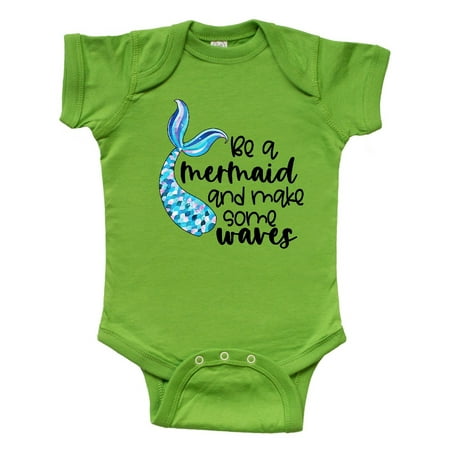 Inktastic Be a Mermaid and Make Some Waves with Blue Mermaid Tale Gift Baby Boy or Baby Girl Bodysuit
Inktastic Be a Mermaid and Make Some Waves with Blue Mermaid Tale Gift Baby Boy or Baby Girl Bodysuit