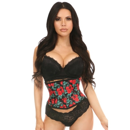 Lavish Red Roses Mini Cincher
