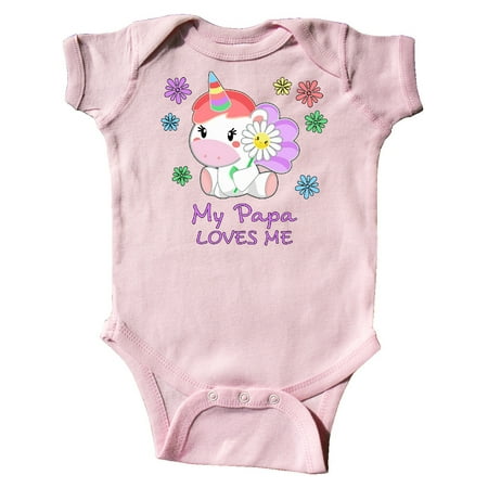 Inktastic My Papa Loves Me- cute unicorn Gift Baby Boy or Baby Girl Bodysuit
Inktastic My Papa Loves Me- cute unicorn Gift Baby Boy or Baby Girl Bodysuit
