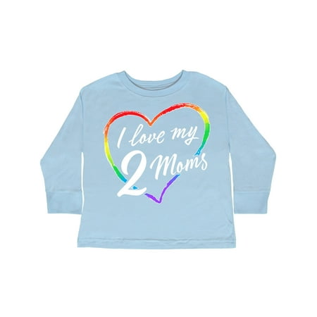 Inktastic I Love My 2 Moms with Rainbow Heart Gift Toddler Boy or Toddler Girl Long Sleeve T-Shirt
Inktastic I Love My 2 Moms with Rainbow Heart Gift Toddler Boy or Toddler Girl Long Sleeve T-Shirt