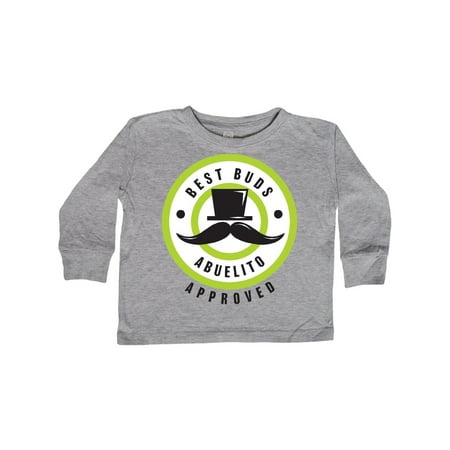 Inktastic Best Buds Abuelito Approved with Tophat and Mustache Gift Toddler Boy Girl Long Sleeve T-Shirt
Inktastic Best Buds Abuelito Approved with Tophat and Mustache Gift Toddler Boy Girl Long Sleeve T-Shirt