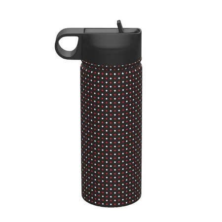 Uemuo Red and white polka dots Print 18oz Sports Insulated Kettle Water Bottle Outdoor Sports Bottle Insulated Hydration Bottle with Handle & Flip Straw
Uemuo Red and white polka dots Print 18oz Sports Insulated Kettle Water Bottle Outdoor Sports Bottle Insulated Hydration Bottle with Handle & Flip Straw